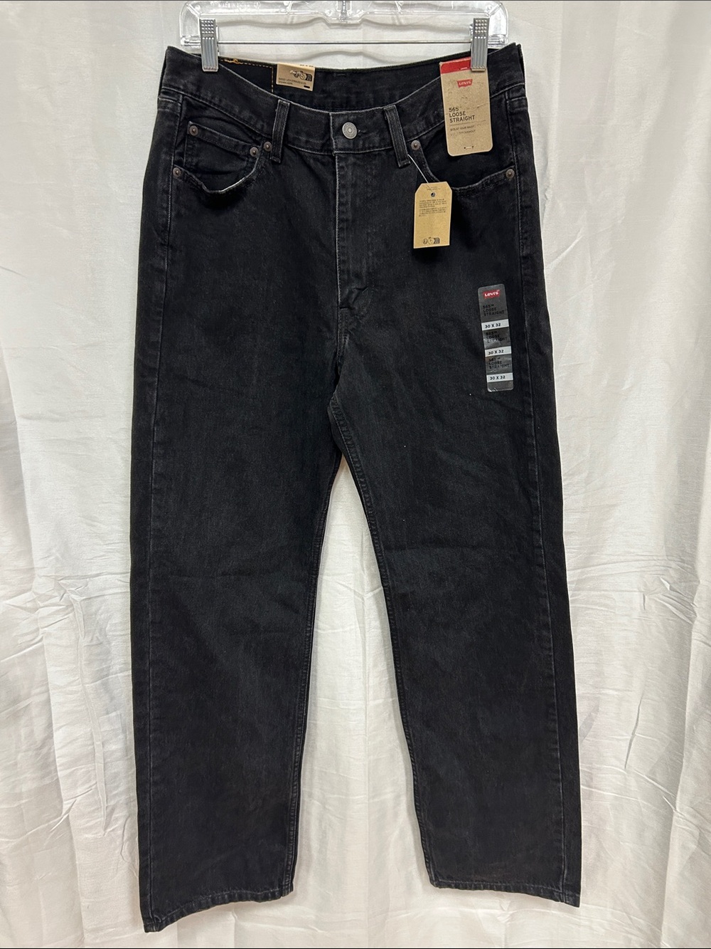 Levi's 565 Black Loose-Straight Women’s Jeans 30x32 NEW with tags! 🏷️